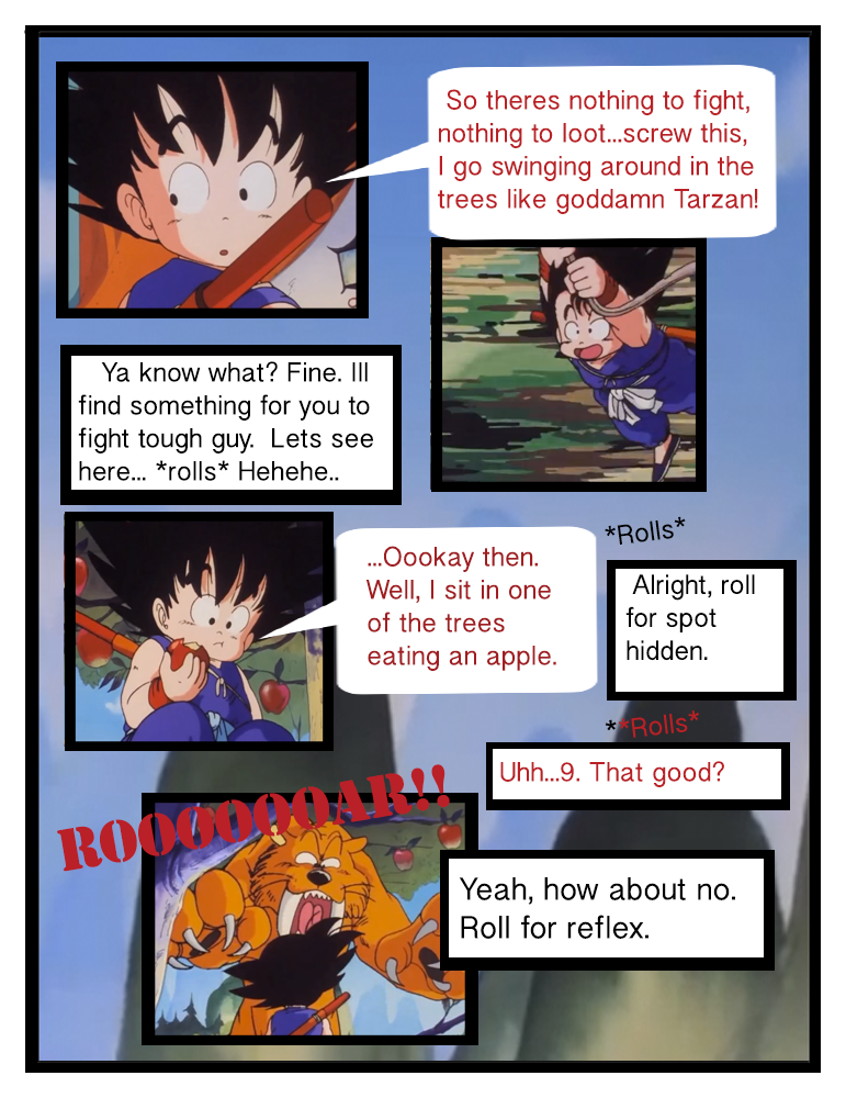 Dungeons and Dragon Balls Page 5