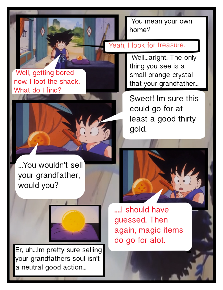 Dungeons and Dragon Balls Page 4