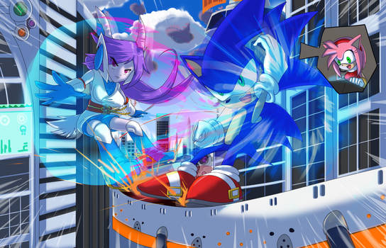 Sonic X Lilac - Metropolitan highway