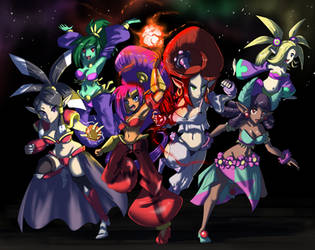 Shantae and the five half genies