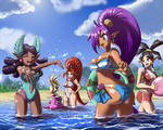 Shantae - seaside party