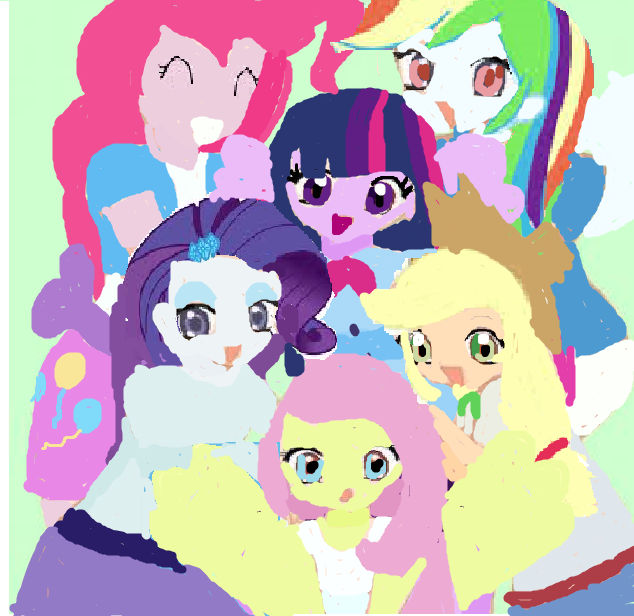 Mlp Vector Group MLP group photo by raridash124 on DeviantArt