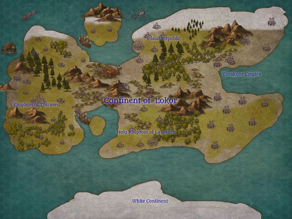 Continent of Lokor by Pokemonever on DeviantArt