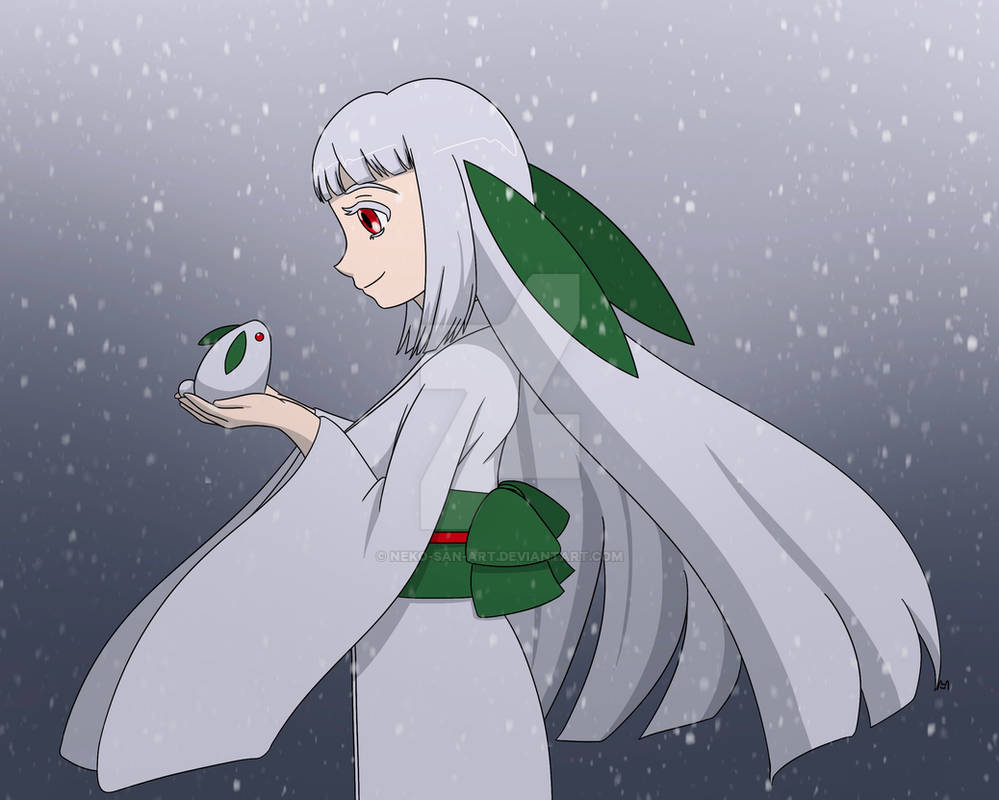 Japanese Snow Bunny Girl by Neko-san-Art on DeviantArt