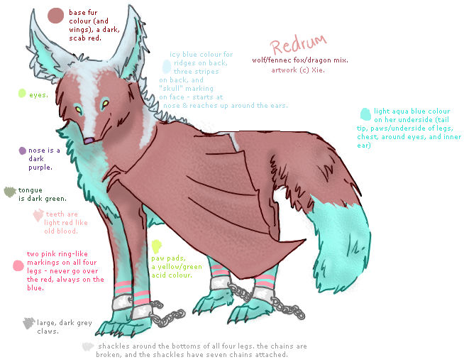 Redrum Rabbit redrum reference by seawillow on DeviantArt