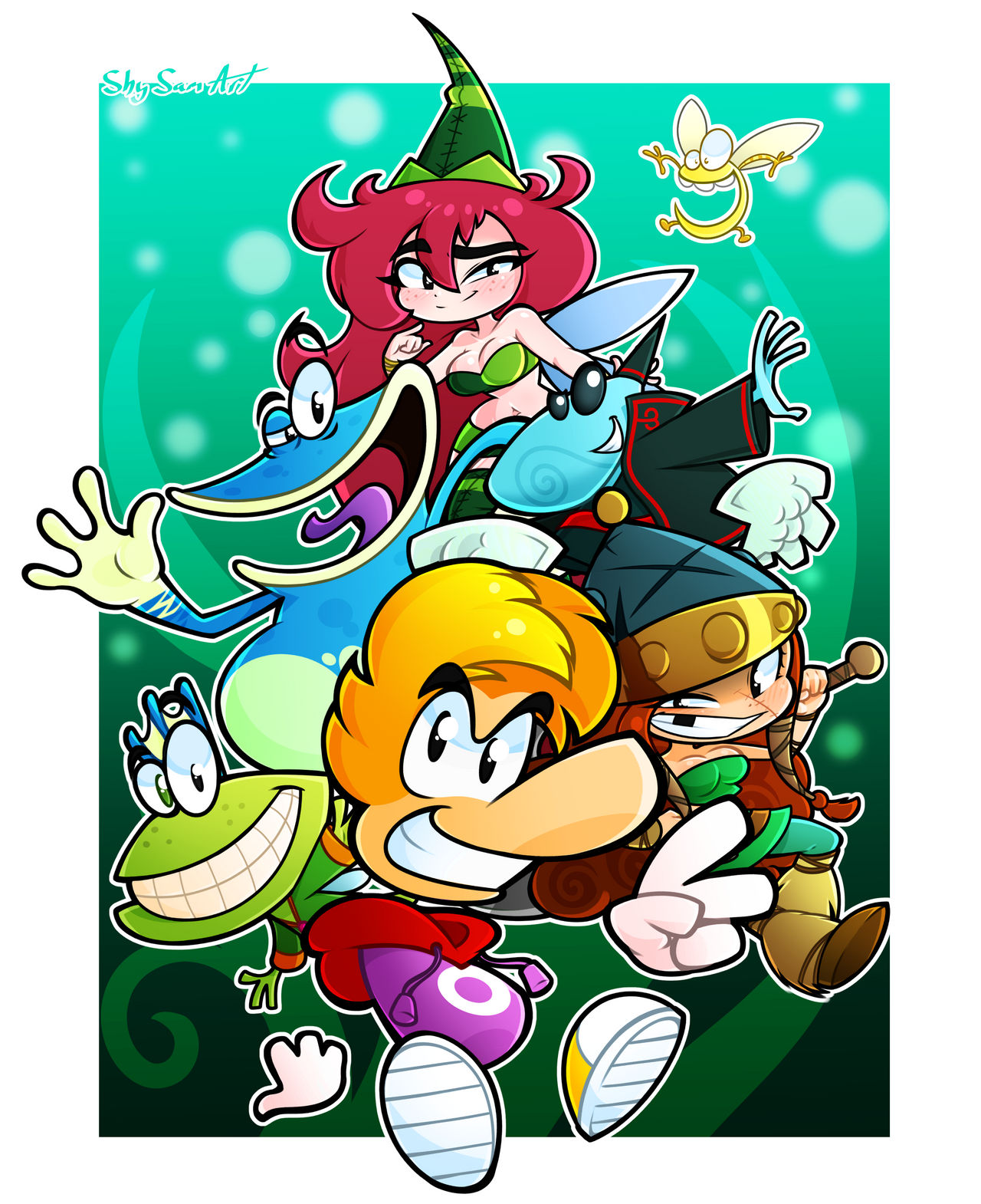 Rayman by ShySamArt on DeviantArt