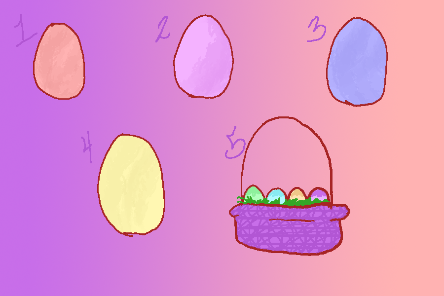 Easter eggs