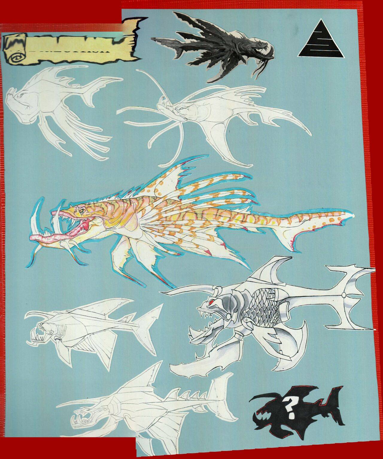 Razor Fish Design SMB Movie: Razorfish concept art by Nightmare1398 on DeviantArt