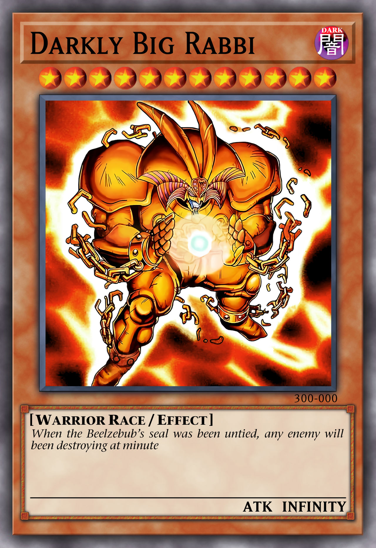 yugioh card darkly big rabbi Kartu Yu-Gi-Oh 1st Edition fullset (7 kartu) Darkly Big Rabbi Bootleg by