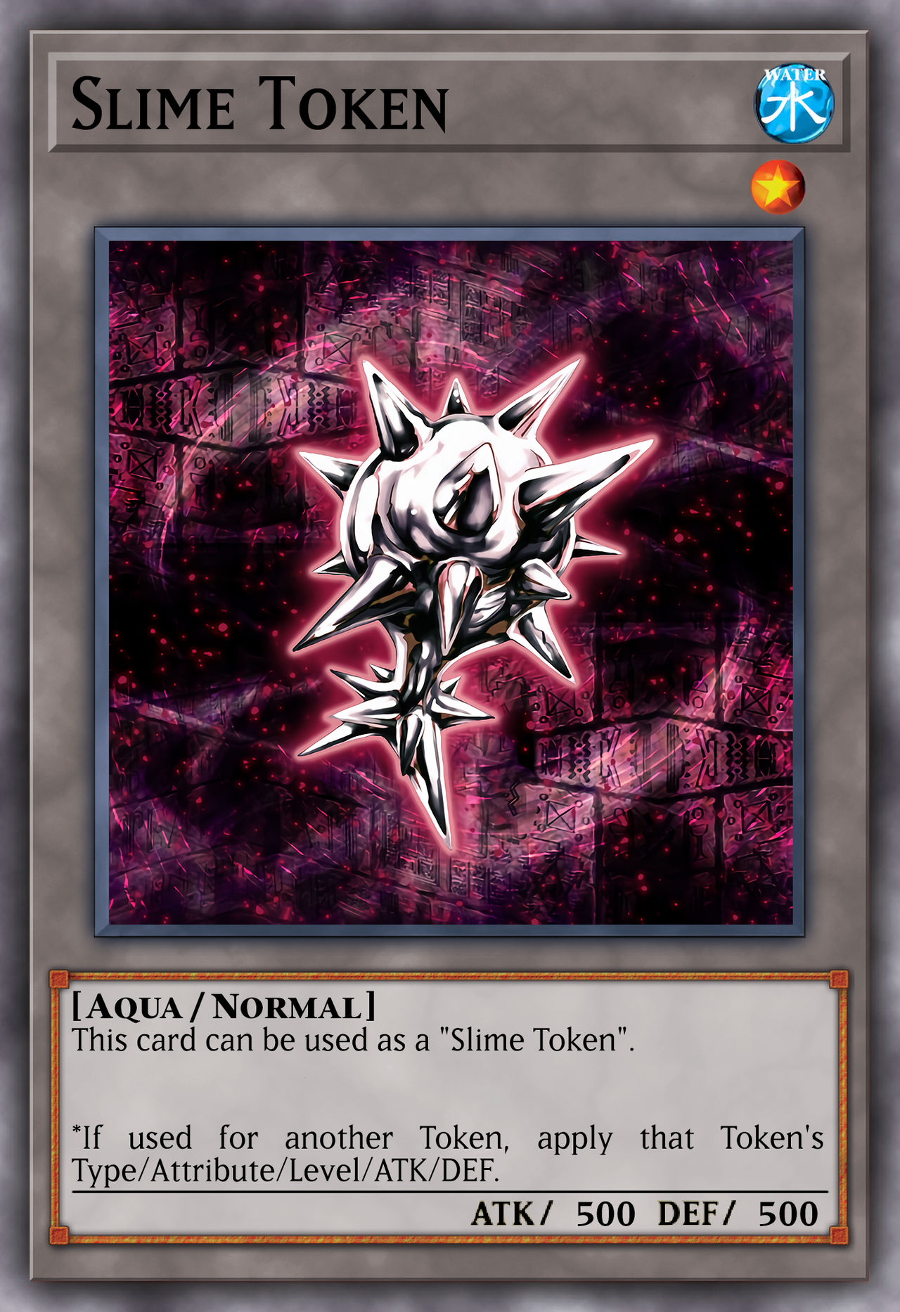 Metal Reflect Slime Token by YugiSlop on DeviantArt