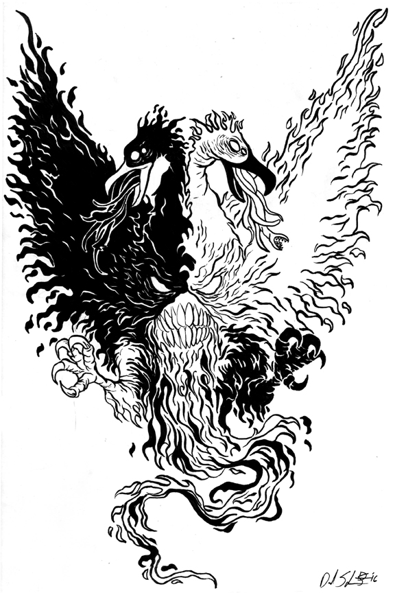 TwoHeaded Phoenix by schulore on DeviantArt