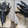 Leather dragon mask