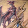 Watercolor Dragon 1