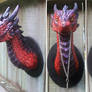Red dragon head mount