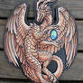 Labradorite dragon