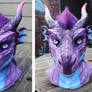 Lavender dragon mask