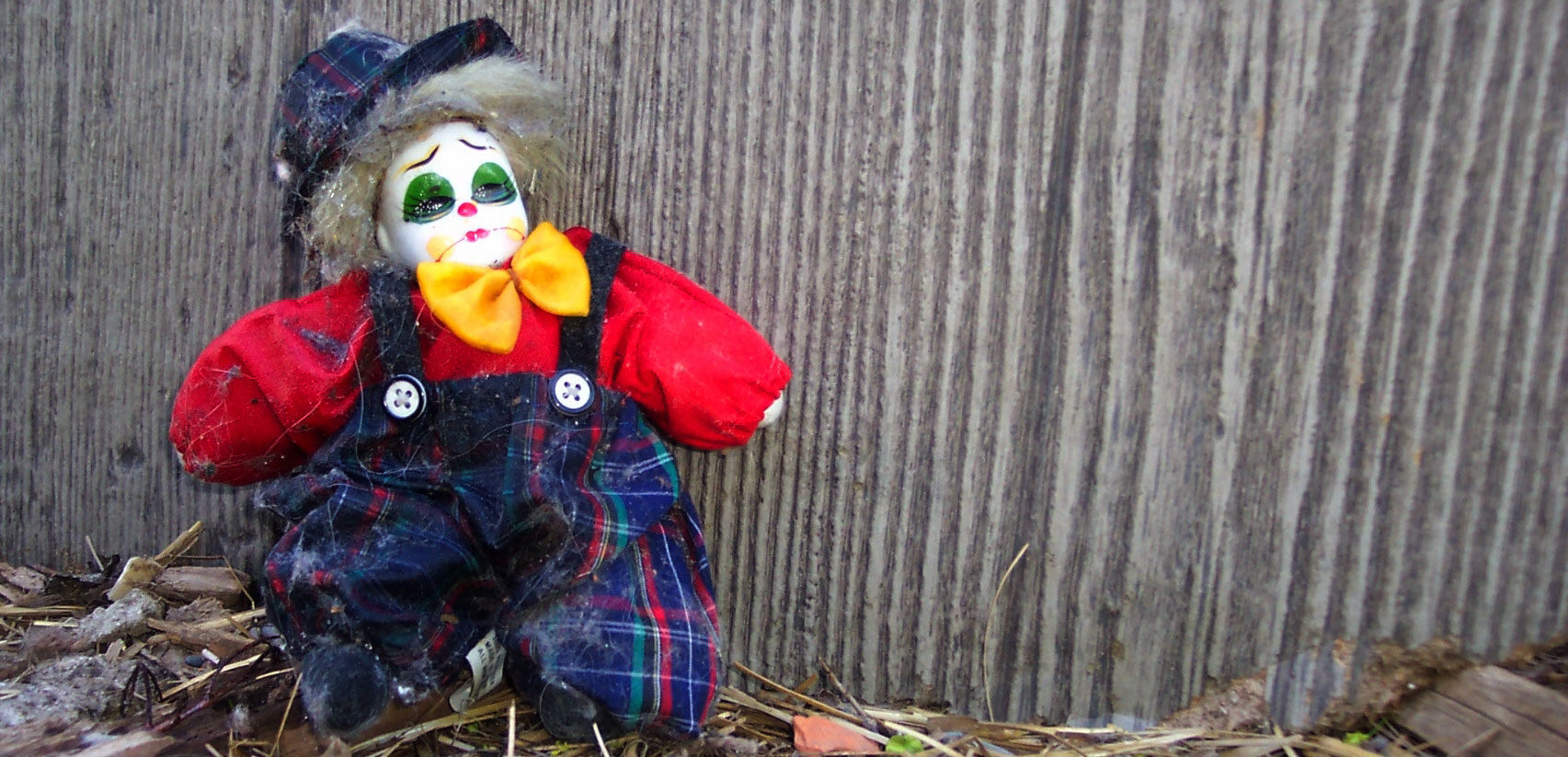 clown doll stock by porch 1