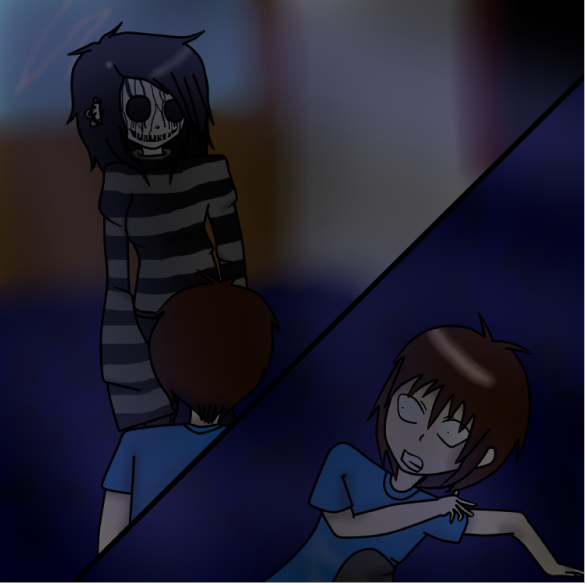 Creepypasta Oc Artist : Just Visiting..