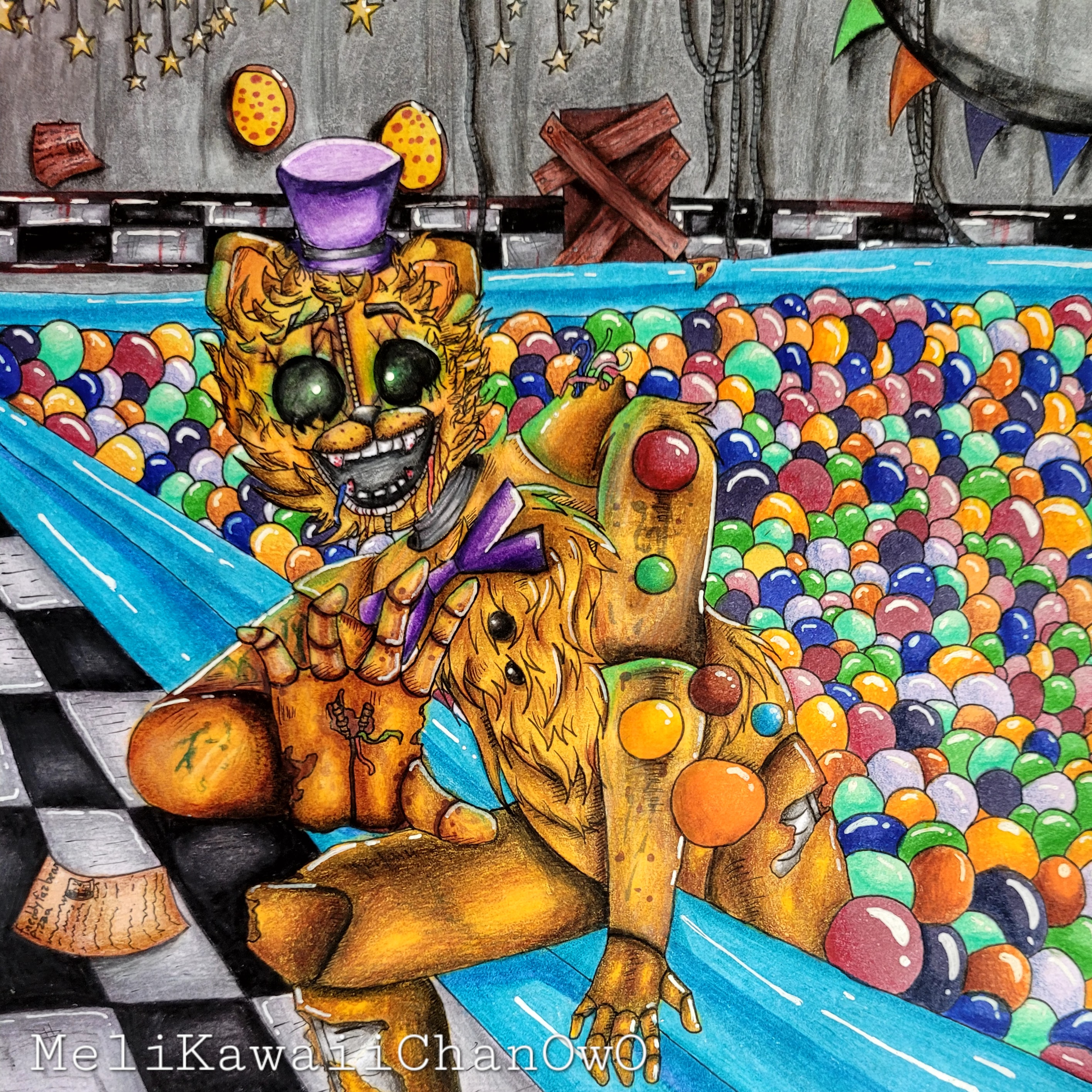 Fredbear Redraw MeleeMelody - Illustrations ART street