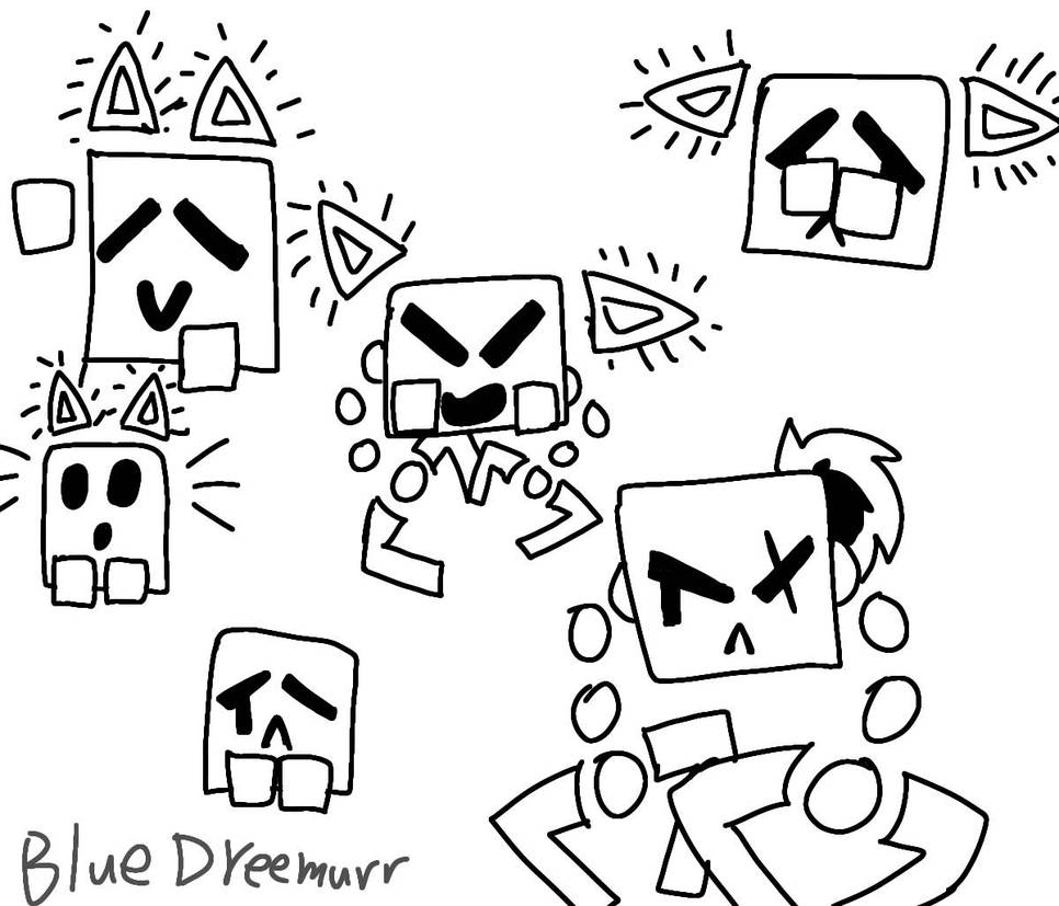 Page of cube (JSAB) by BlueDreemurrYT on DeviantArt