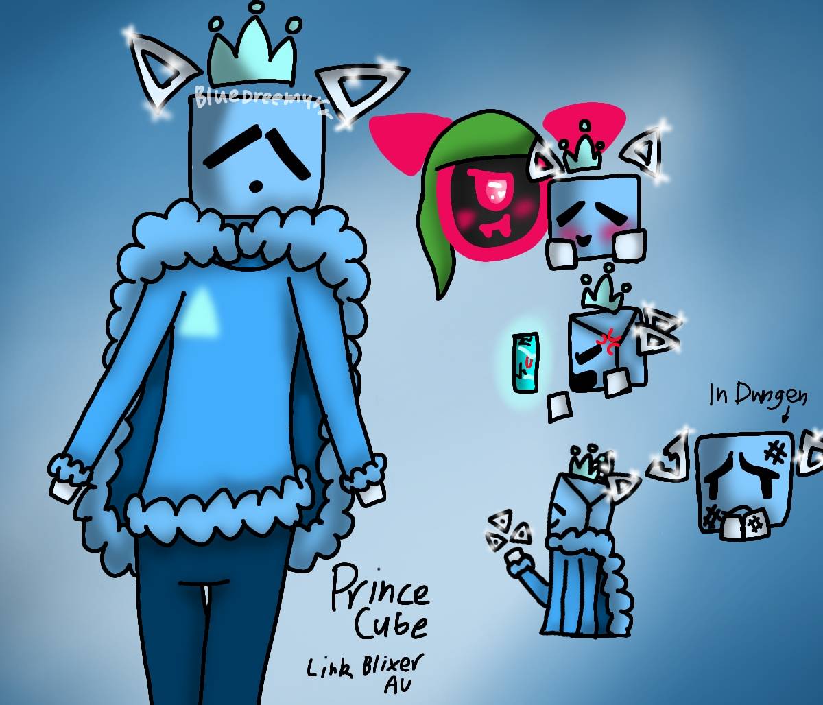 Prince cube (JSAB AU) by BlueDreemurrYT on DeviantArt