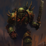 Warhammer 40k Plague Marine fanart