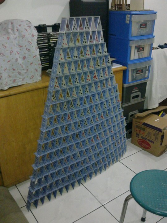 My Card Tower 6