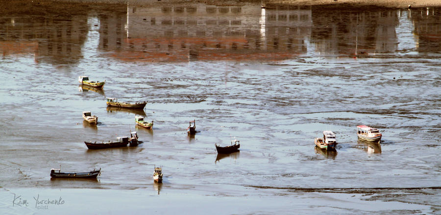 Low Tide - Casco Antiguo