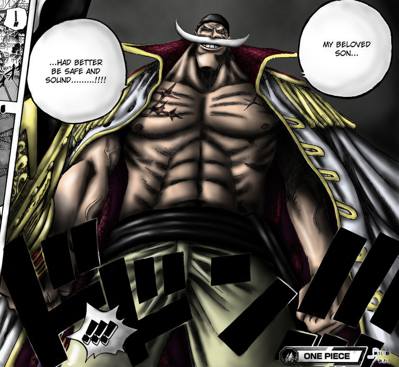 Whitebeard Colored Panel By Nightwolf314 On Deviantart