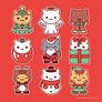 Kawaii Holiday Kitties