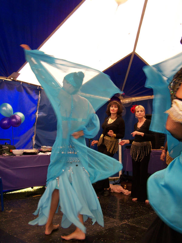 Belly Dancer in blue by Bluey2910 on DeviantArt