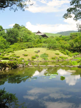 Isuien Zen garden in Nara