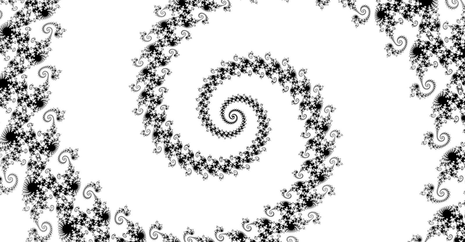 Black Decorative spiral