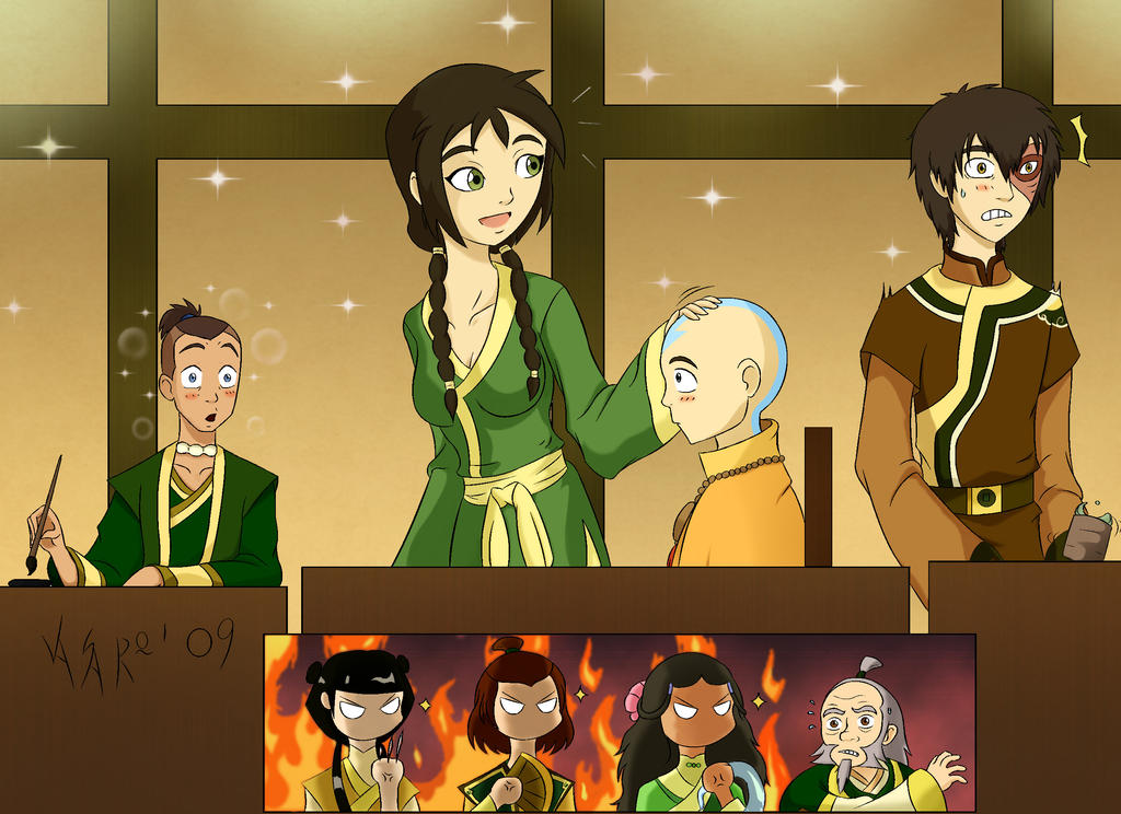 Deviantart Atla ATLA: A charming visit of... by razamatzu on DeviantArt