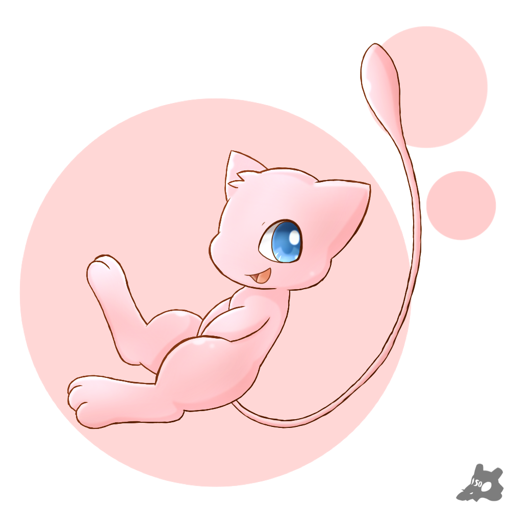 Free Mew Pokemon Vector by Emerald-Stock on DeviantArt