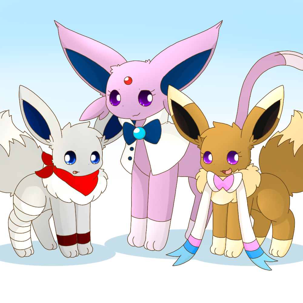 Eeveelution by EV-Zero on DeviantArt