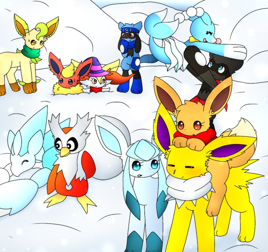 Eeveelution by EV-Zero on DeviantArt