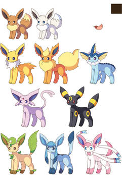 Eeveelution Squad 2017