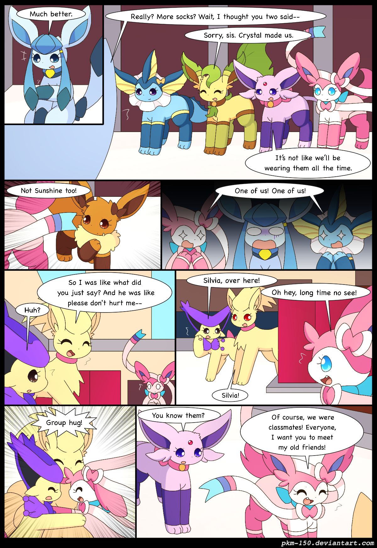 Eeveelution by EV-Zero on DeviantArt