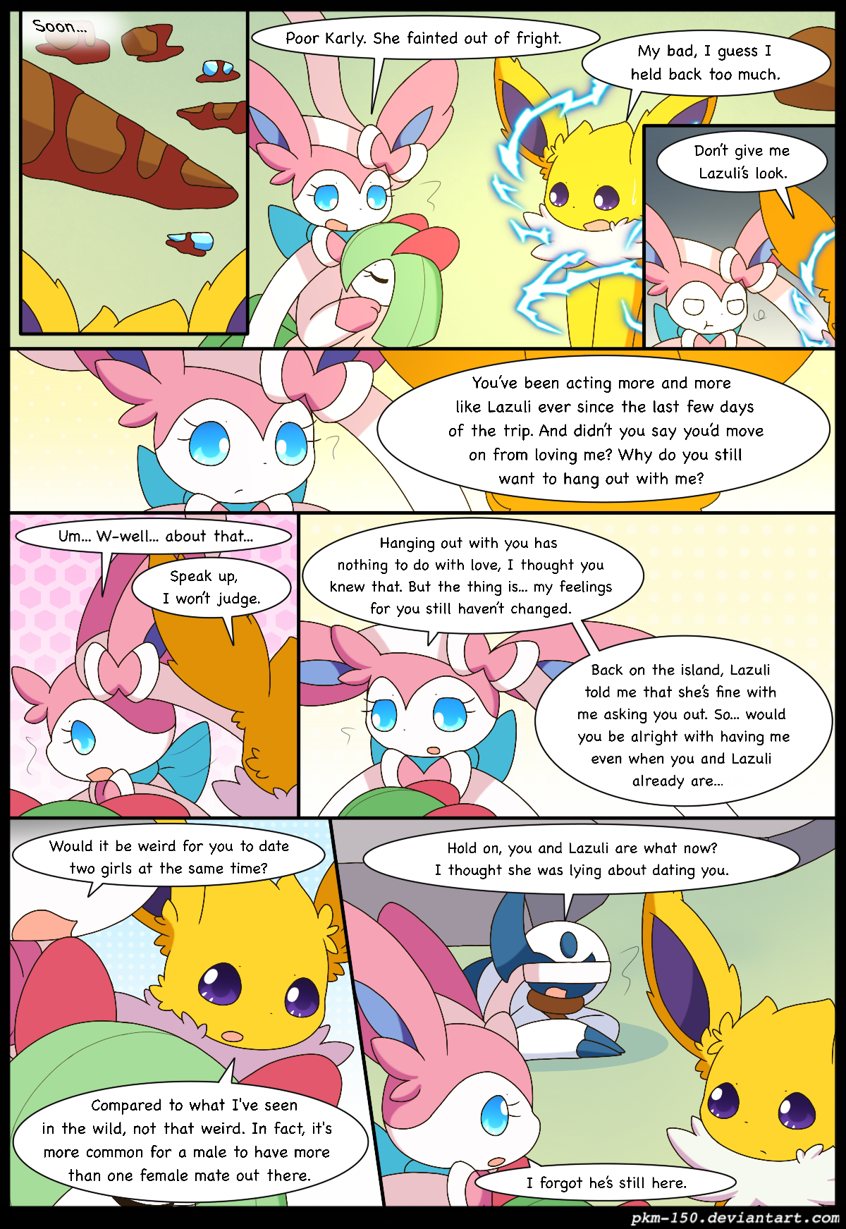 Eeveelution by EV-Zero on DeviantArt