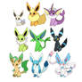 Eeveelution by EV-Zero on DeviantArt