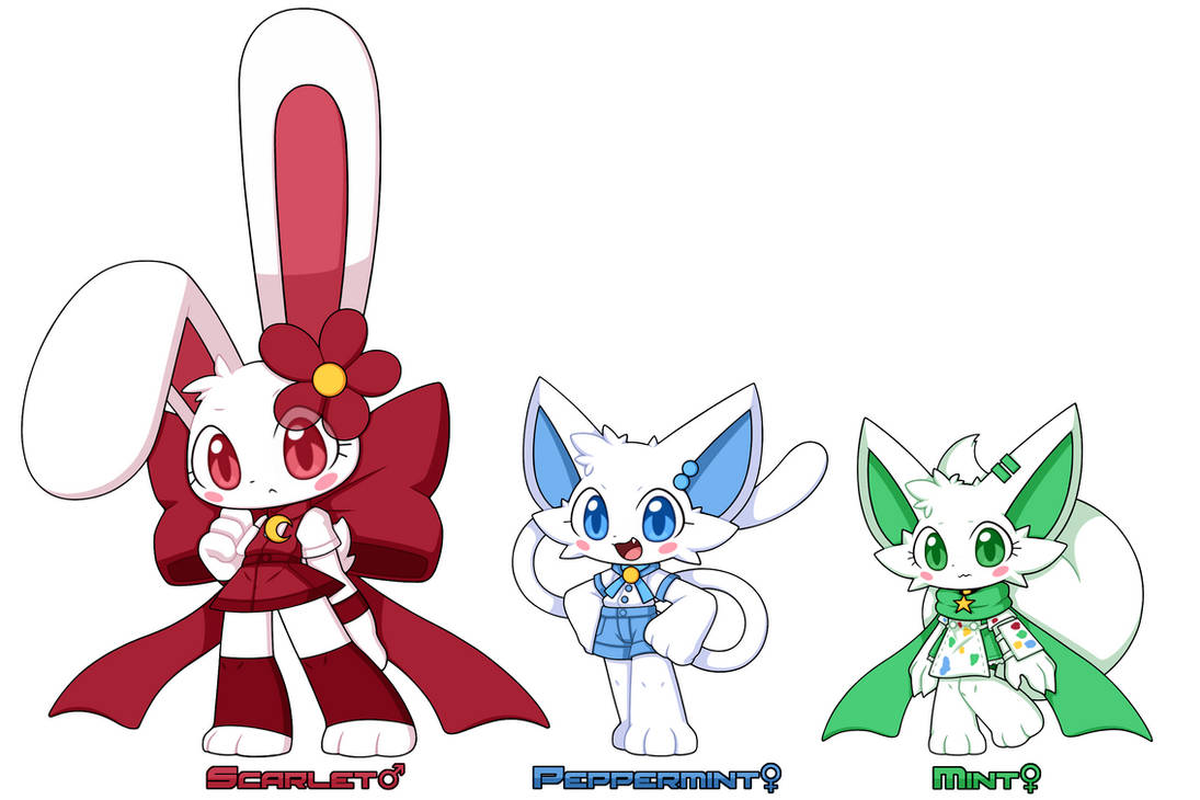 Color Trio - Extra by EV-Zero on DeviantArt