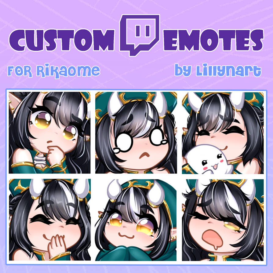 Emote commission by linaleonora on DeviantArt