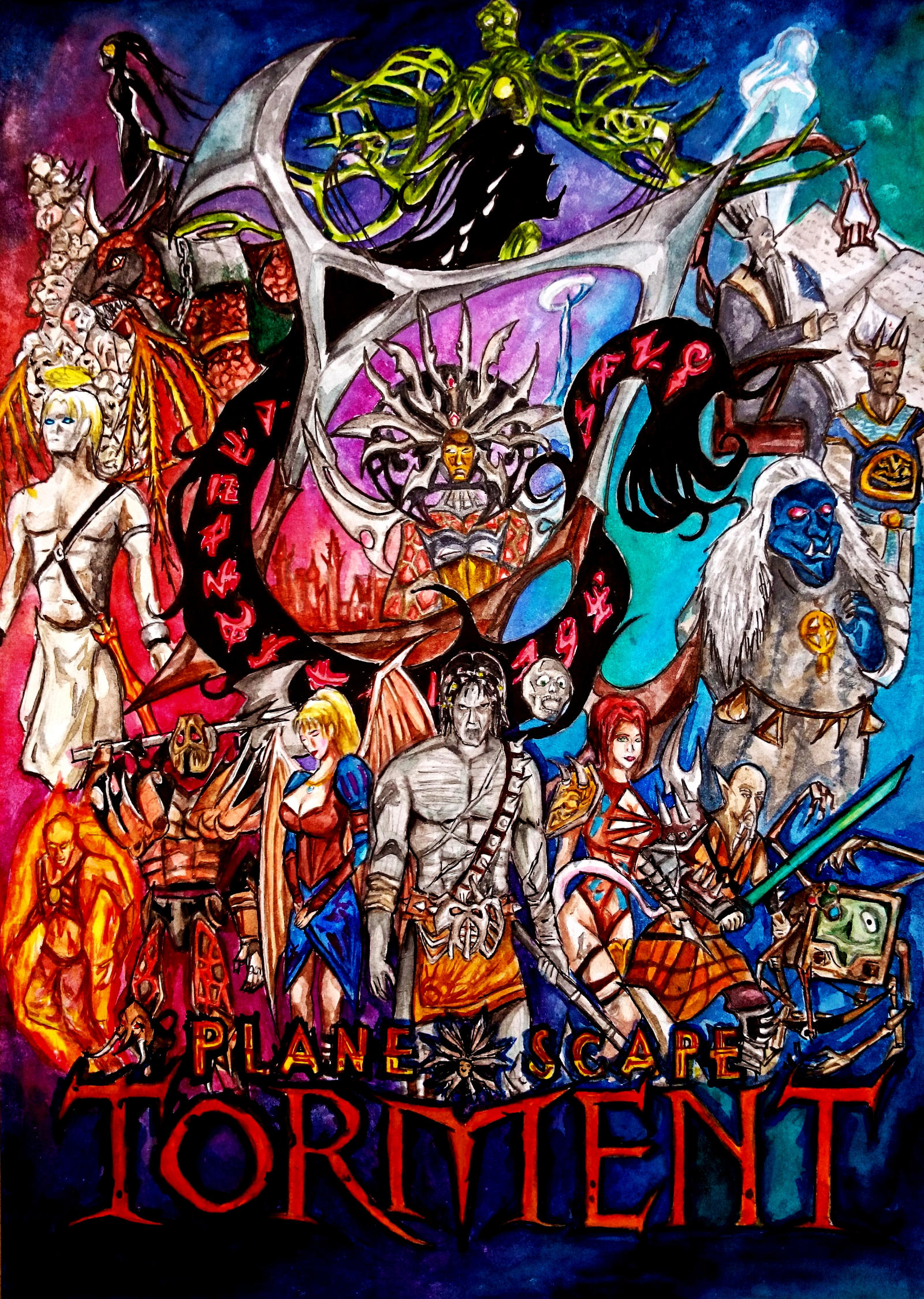 Planescape Torment - The Nature of a Man by BreakfastTears on DeviantArt