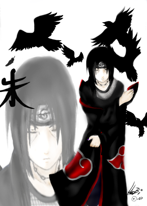 Itachi Akatsuki :. by cristijung on DeviantArt