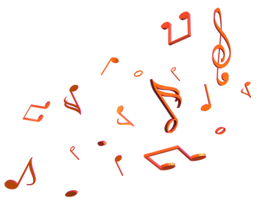 Music Notes Render