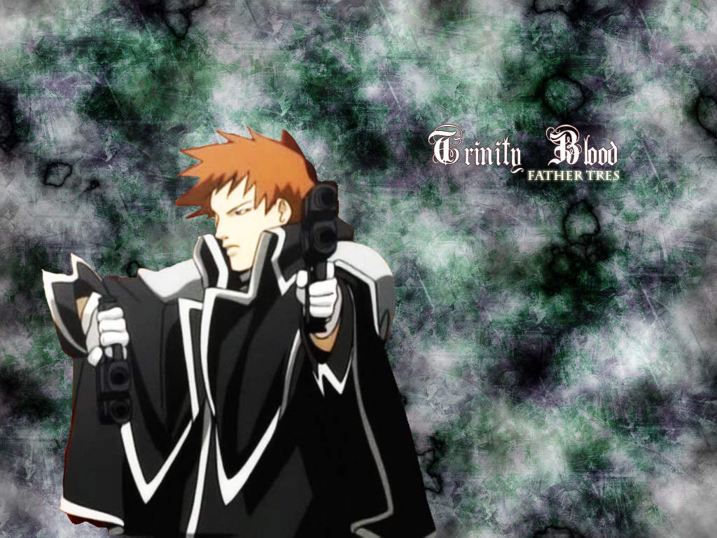 Trinity Blood Father Tres Wall