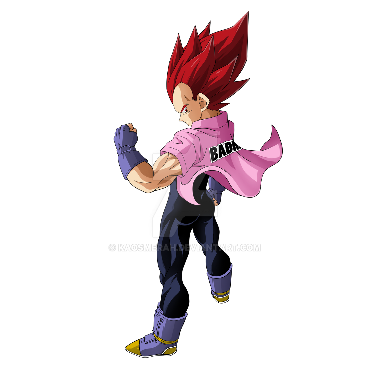 VEGETA BADMAN RENDER By Kaosmerah On DeviantArt