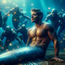 Dean Winchester as mermaid