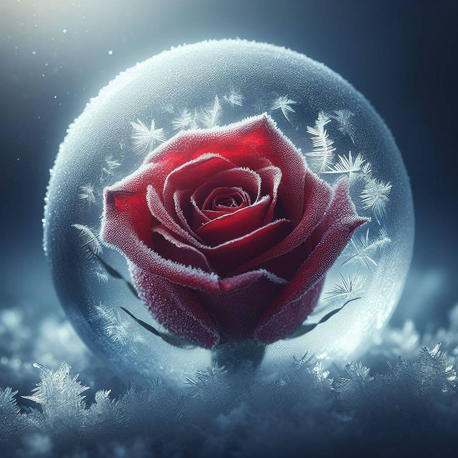 An eternal rose by NyouZayn on DeviantArt